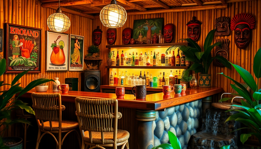 How Can I Incorporate Tiki Bamboo and Jungle Accents into My Home? Tips for a Tropical Oasis