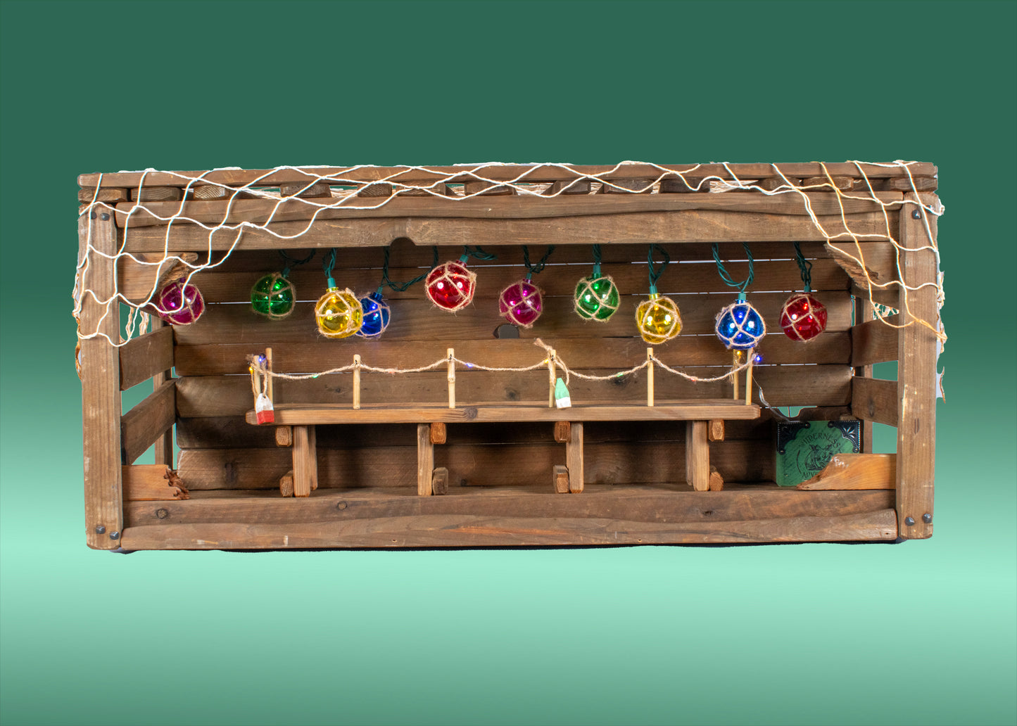 Rum Runner Display Duo, "Rustic"