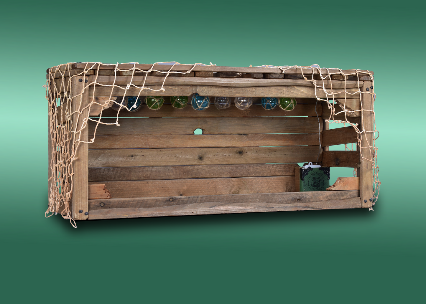 Rum Runner Display Duo, "Rustic"