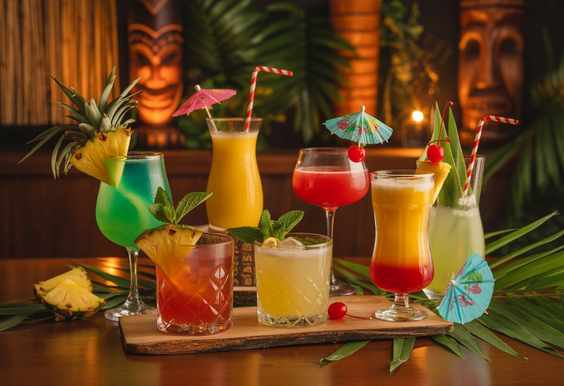 Perfect Tiki Cocktails for a Romantic Evening: History &amp; Recipes