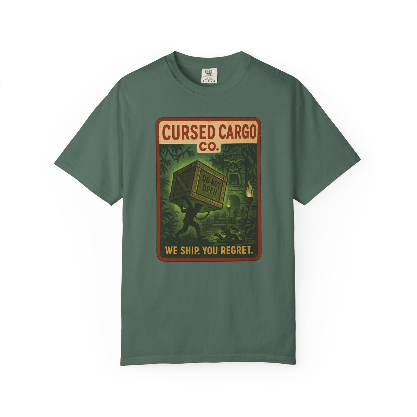 Cursed Cargo Tee – Wilderness Adventure Goods