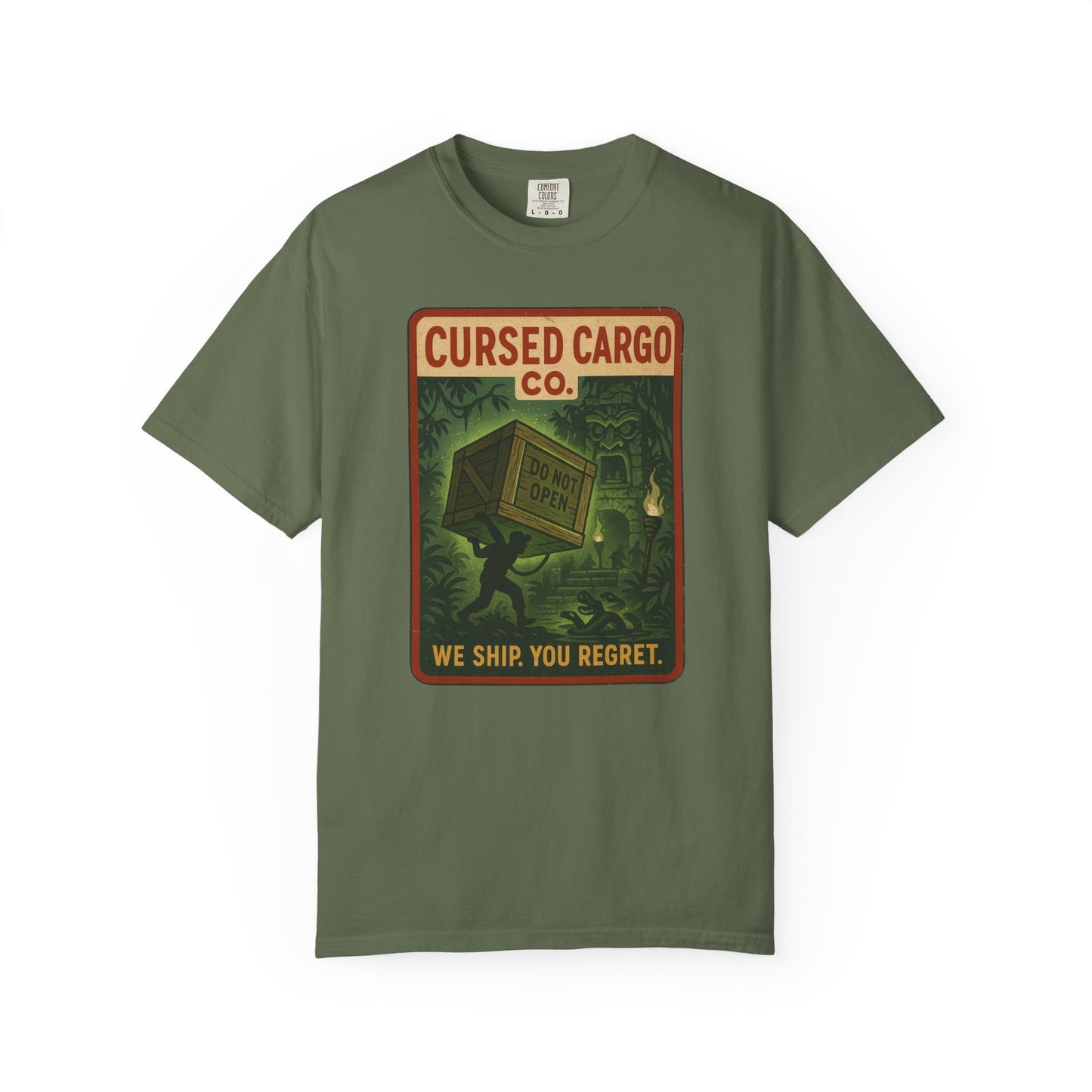 Cursed Cargo Tee – Wilderness Adventure Goods