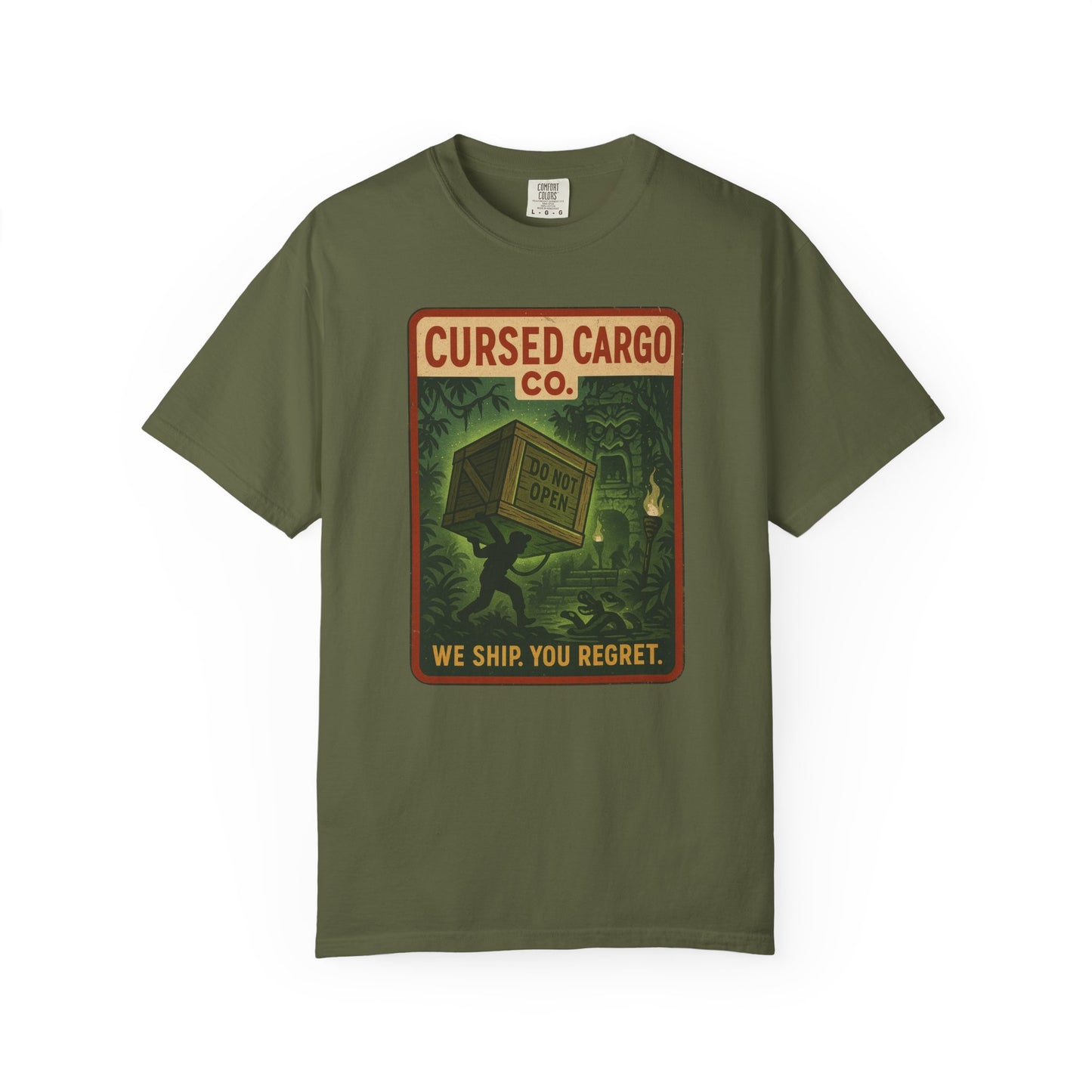 Cursed Cargo Tee – Wilderness Adventure Goods